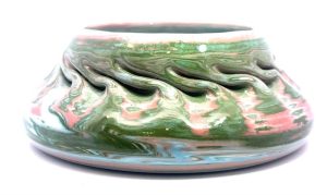 Green and Pink Dreamware Basket