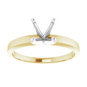 Solitaire Setting 14 karat