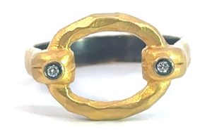 24YG Bonded Ring