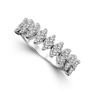 Marquise Look Diamond Band