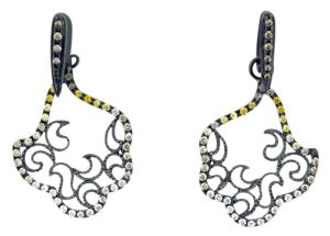 18k Chandelier Ombre Earrings