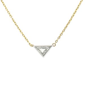 Diamond Triangle Pendant