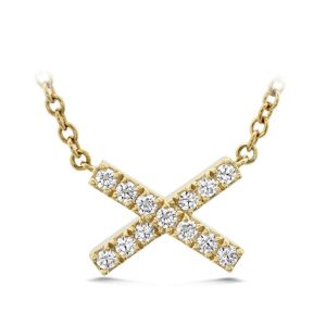 Hearts On Fire Charmed X Diamond Pendant