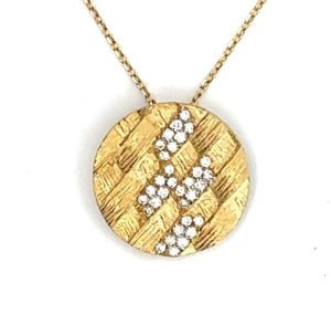 Weaver Circle Necklace