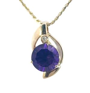3.0ct Amethyst Pendant