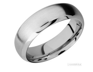 Cobalt Chrome Wedding Band