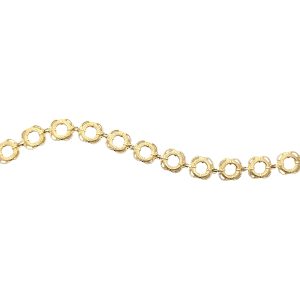 14YG Geometric Gold Bracelet