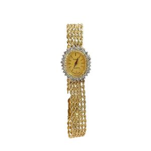 14k yellow gold Geneve watch