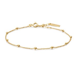 Gold Plated Sterling Orb Bracelet