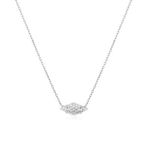 Silver Pav Sparkle Necklace