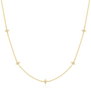 Stars Station Necklace