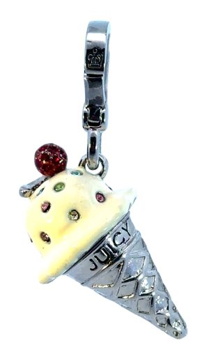 Juicy Couture Ice Cream Cone Purse Charm