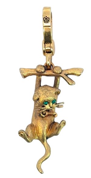 Juicy Couture Hanging Cat Purse Charm