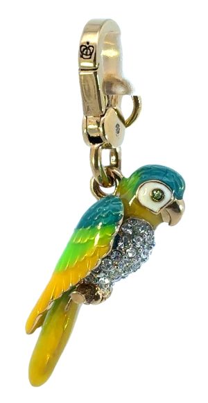 Juicy Couture Green Parrot Purse Charm