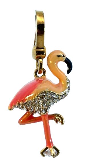 Juicy Couture Flamingo Purse Charm