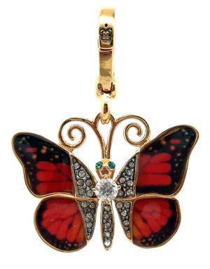 Juicy Couture Butterfly Purse Charm
