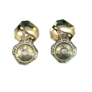 14KY Double Cufflinks