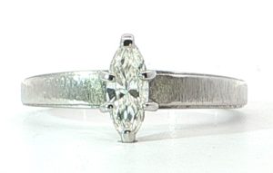 14KW Marquise Diamond