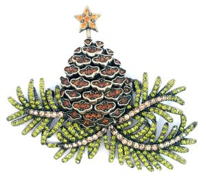 "Pining For You" Brooch by Heidi Daus