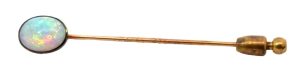 14k Rose Opal Stick Pin