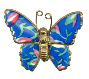 Vintage Butterfly Brooch