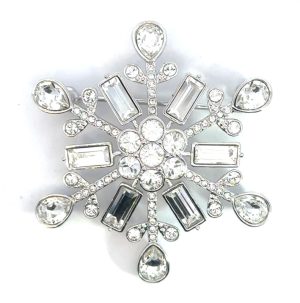 Swarovski Vintage Snowflake Christmas Brooch