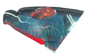 Schaubel Art Tile Brooch Circa 1982-1984