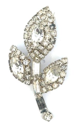 Gold Tone Floral Brooch