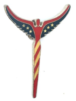 American Patriotic Angel Pin
