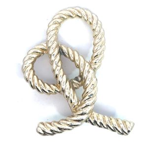 Vintage Nautical Knot brooch