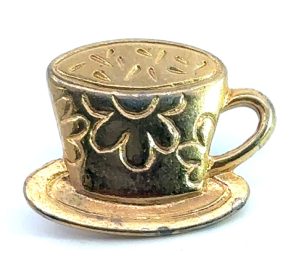Tea and Saucer Pin