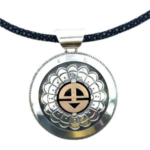 14k Sterling Silver Peter Nelson Pendan