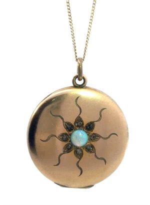 Victorian Opal Locket