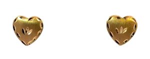 Heart Stud Earrings